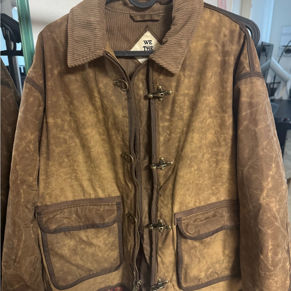 We The Free Halley Stevenson Heritage
Wax Duffle Coat Jacket Barn Coat